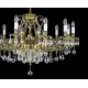 Candelabru Alama, Cristale, Large, Lux, Bohemia, E14, L10106421CE, Crystal