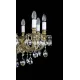 Candelabru Alama, Cristale, Large, Lux, Bohemia, E14, L10106421CE, Crystal