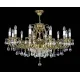Candelabru Alama, Cristale, Large, Lux, Bohemia, E14, L10106421CE, Crystal