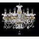 Candelabru Cristale, Bohemia, E14, L101069CE white, Crystal