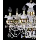 Candelabru Cristale, Bohemia, E14, L101069CE white, Crystal