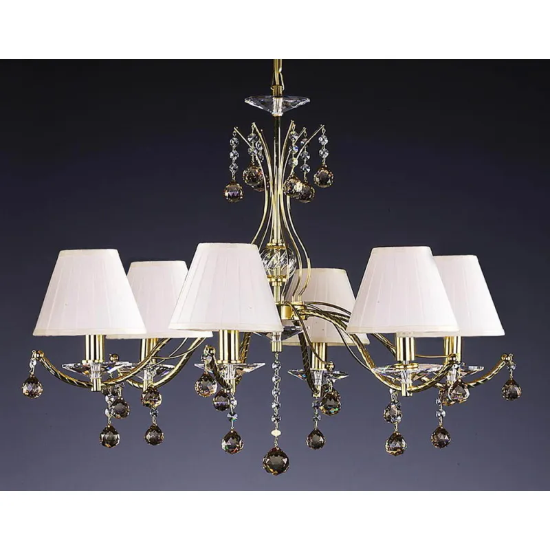 Candelabru Cristale, Abajururi, Bohemia, E14, L101076CE, Crystal