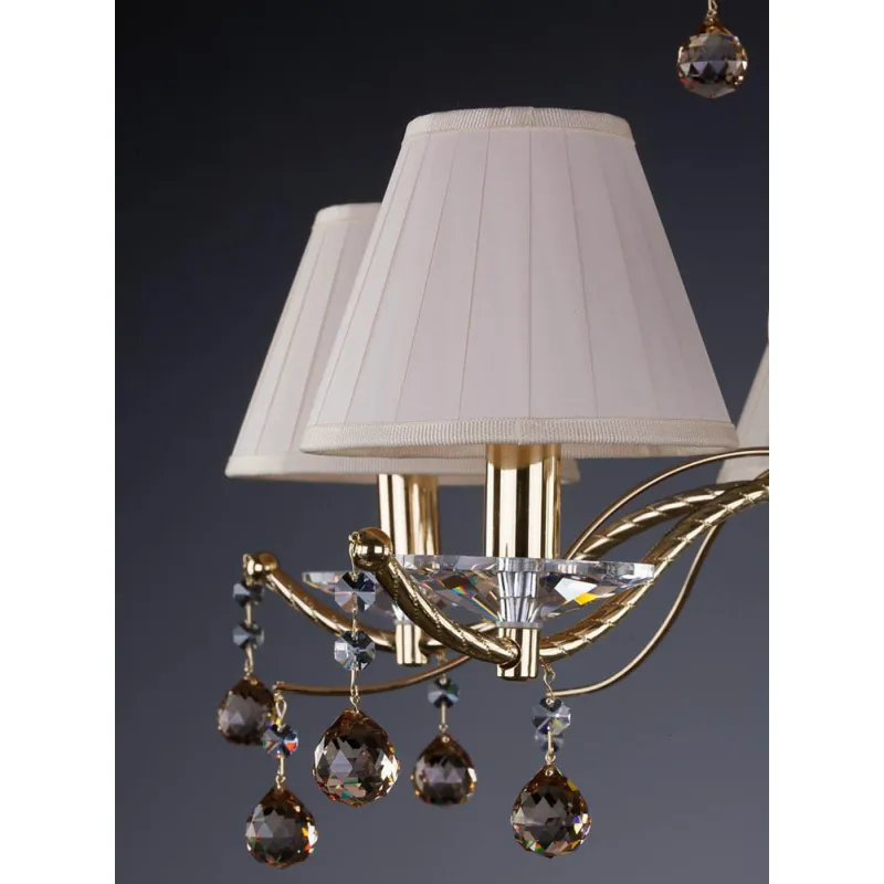 Candelabru Cristale, Abajururi, Bohemia, E14, L101076CE, Crystal