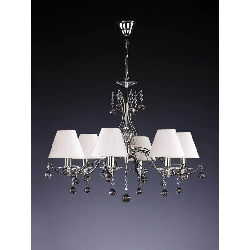 Candelabru Cristale, Abajururi, Bohemia, E14, L101076CE, Crystal