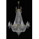 Candelabru Cristale, Larges, Bohemia, E14, L101089CLN, Crystal