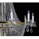 Candelabru Cristale, Larges, Bohemia, E14, L101089CLN, Crystal