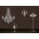 Candelabru Cristale, Larges, Bohemia, E14, L101089CLN, Crystal