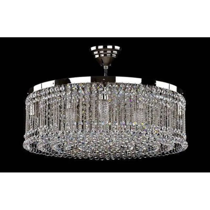 Plafoniera Cristale, Drum, Bohemia, E14, L101093CLN, Crystal