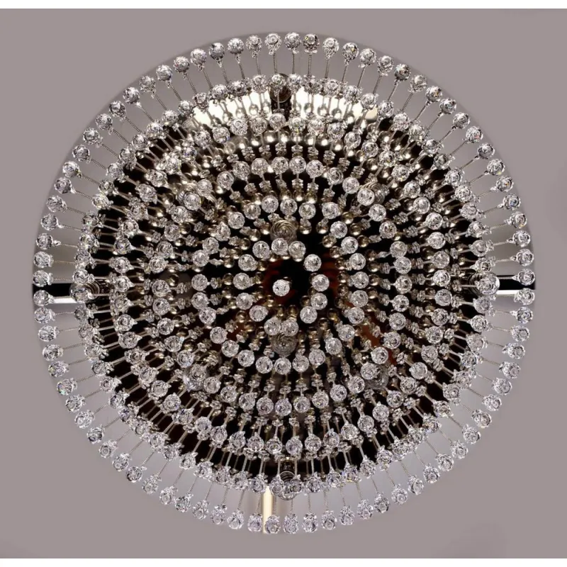 Plafoniera Cristale, Drum, Bohemia, E14, L101093CLN, Crystal