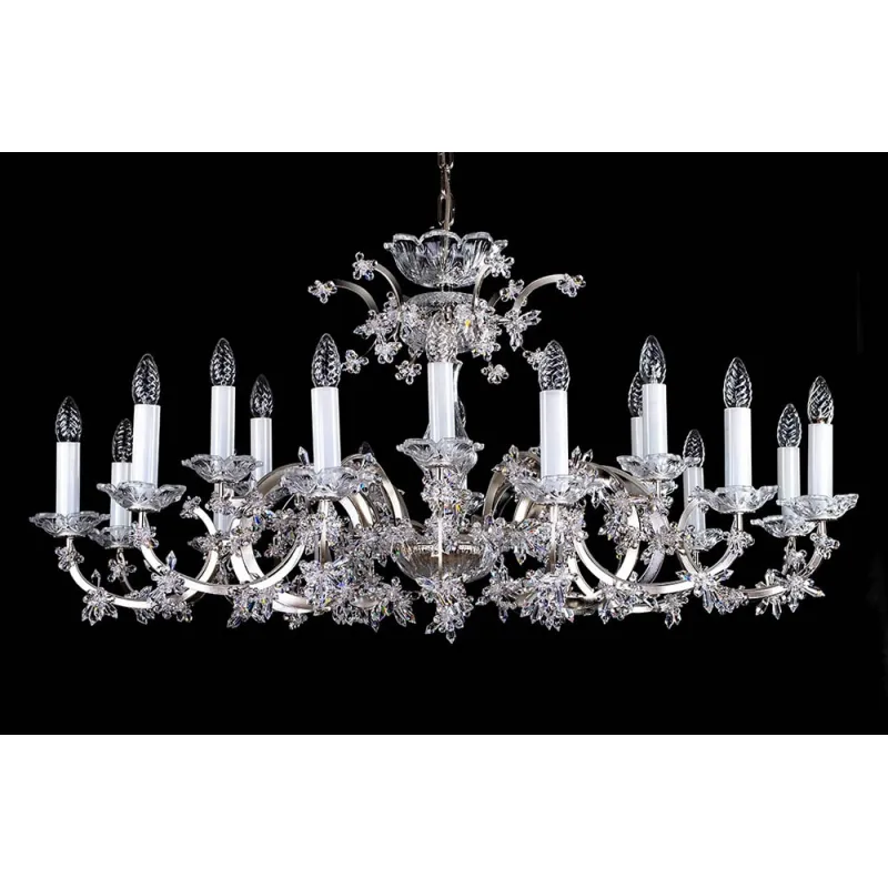 Candelabru Cristale, Bohemia, E14, L20100008CE, Crystal
