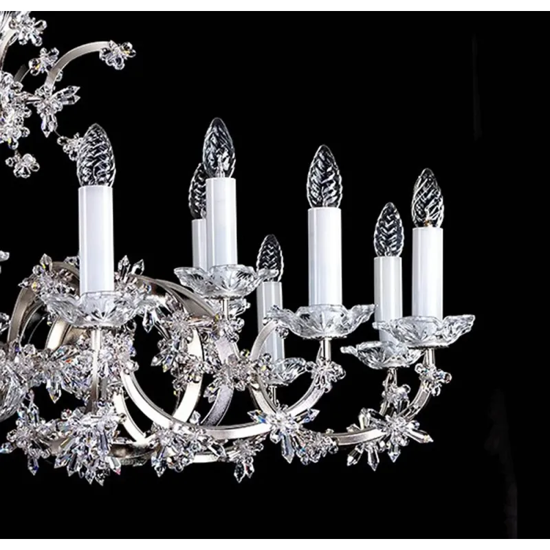 Candelabru Cristale, Bohemia, E14, L20100008CE, Crystal