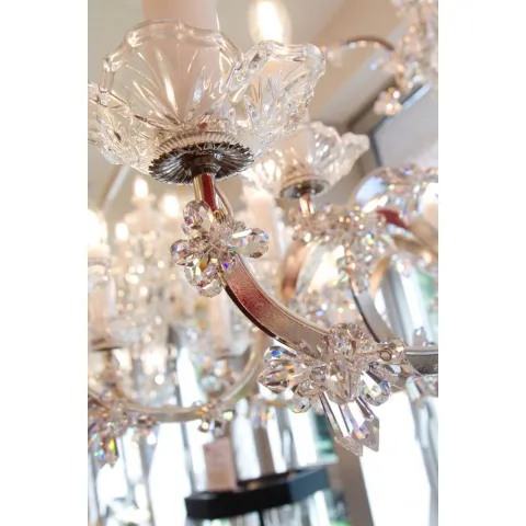 Candelabru Cristale, Bohemia, E14, L20100008CE, Crystal