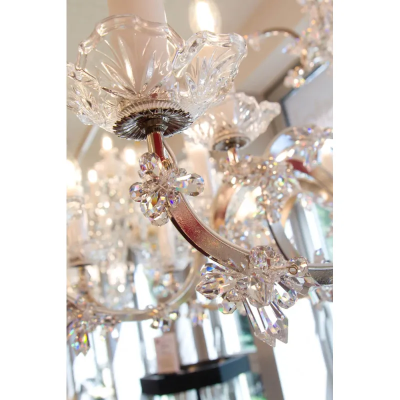 Candelabru Cristale, Bohemia, E14, L20100008CE, Crystal