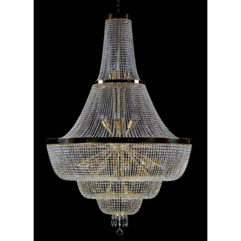 Candelabru Cristale, Big, Bohemia, E27, L201002CLN, Crystal