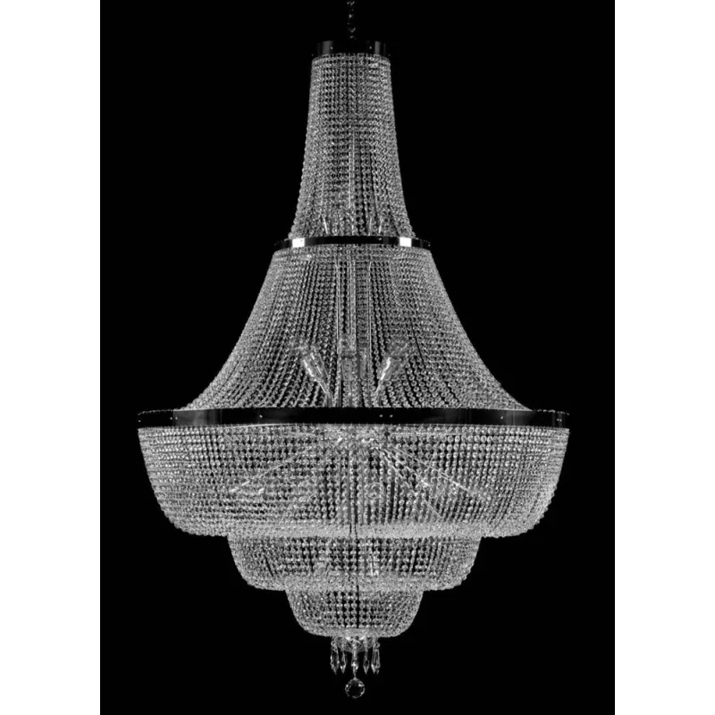Candelabru Cristale, Big, Bohemia, E27, L201002CLN, Crystal