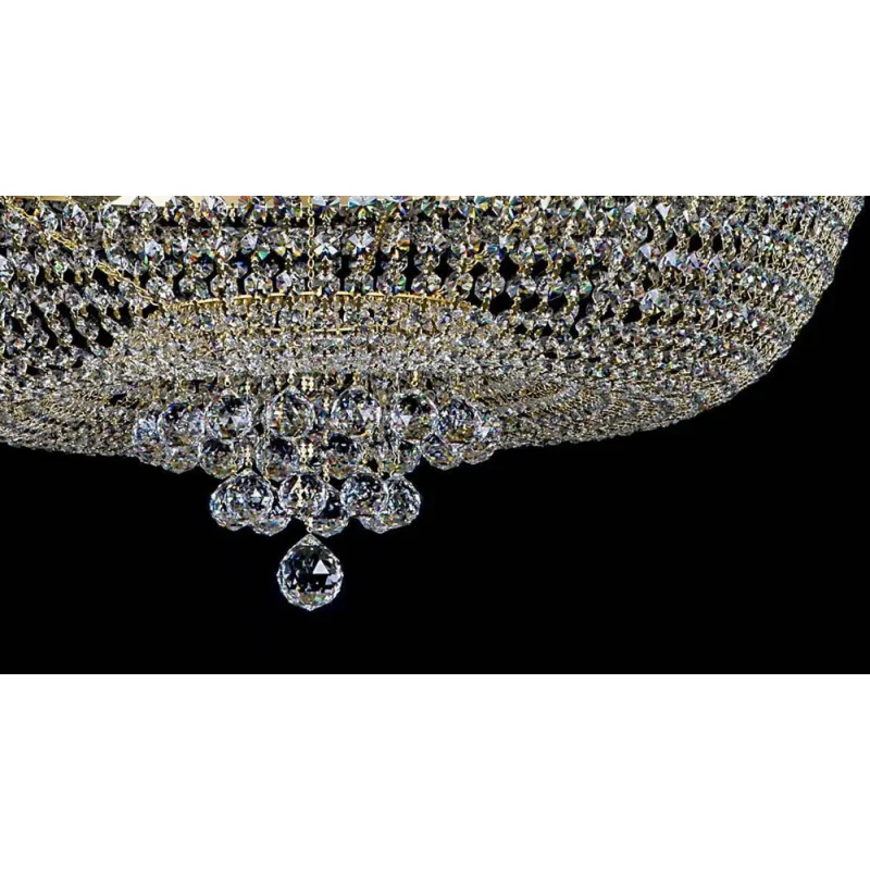 Candelabru Cristale, Bohemia, E27, L201003CLN, Crystal