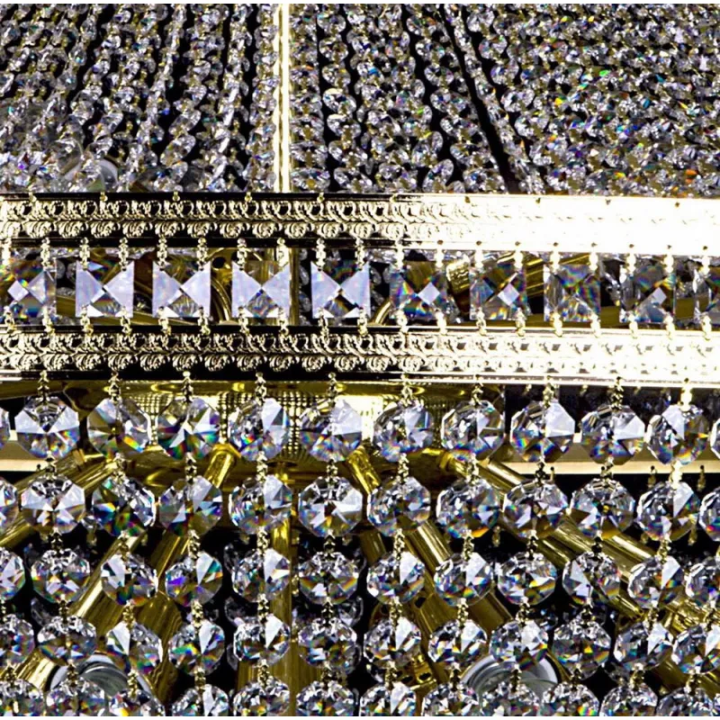 Plafoniera Cristale, Pear, Bohemia, E14, L201033CE, Crystal