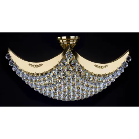 Plafoniera Cristale, Square, Bohemia, E14, L201043CLN, Crystal