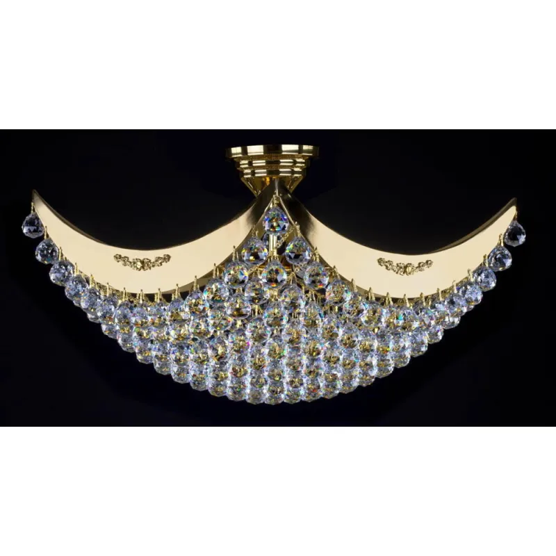 Plafoniera Cristale, Square, Bohemia, E14, L201043CLN, Crystal