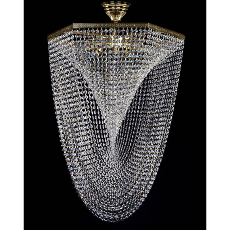 Plafoniera Cristale, Wave, Bohemia, E14, L201049CE, Crystal