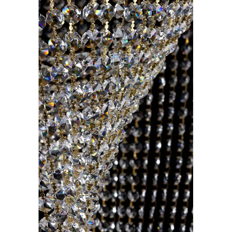 Plafoniera Cristale, Wave, Bohemia, E14, L201049CE, Crystal