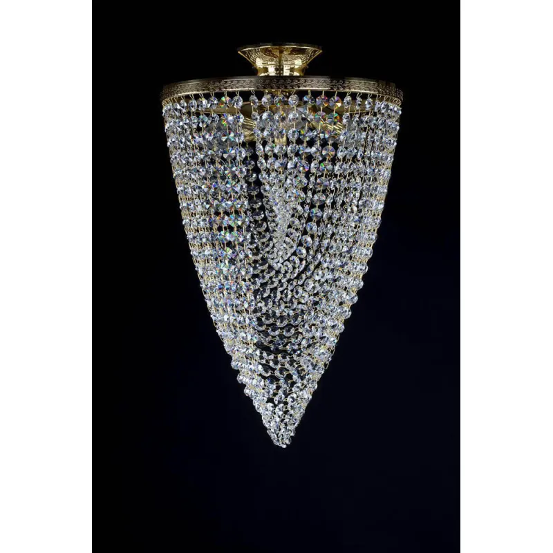 Plafoniera Cristale, Wave, Bohemia, E14, L201051CE, Crystal