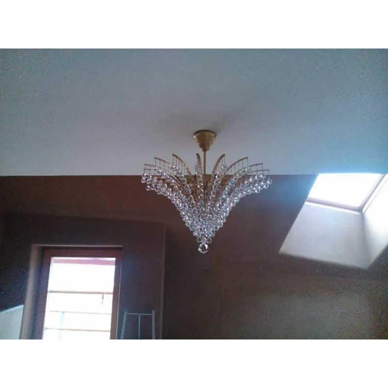 Plafoniera Cristale, Cascada, Bohemia, G9, L201053CLN, Crystal