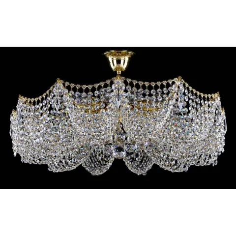 Plafoniera Cristale, Wave, Bohemia, E14, L201057CE, Crystal