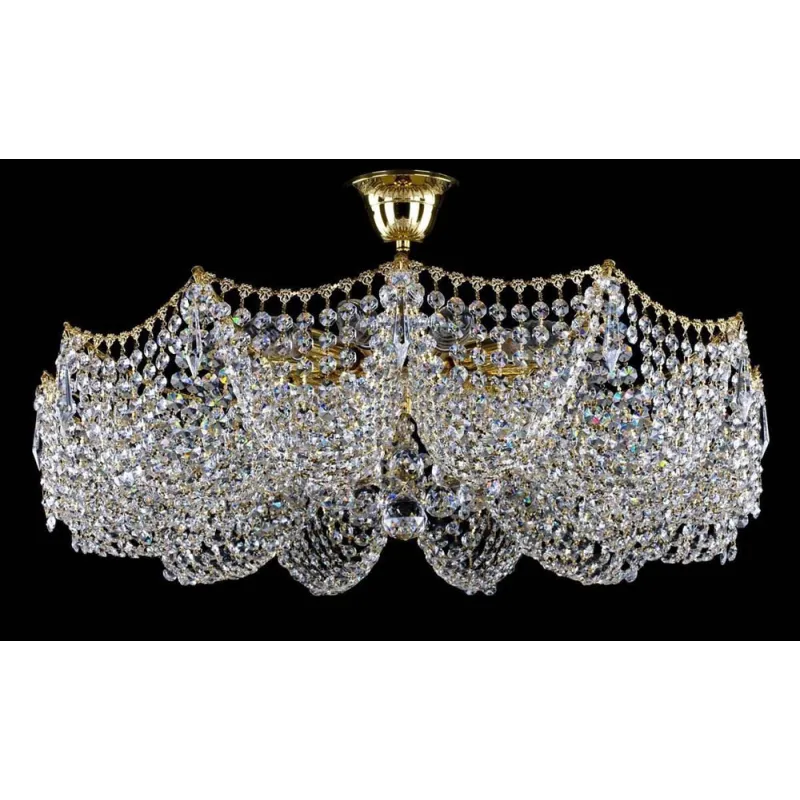 Plafoniera Cristale, Wave, Bohemia, E14, L201057CE, Crystal