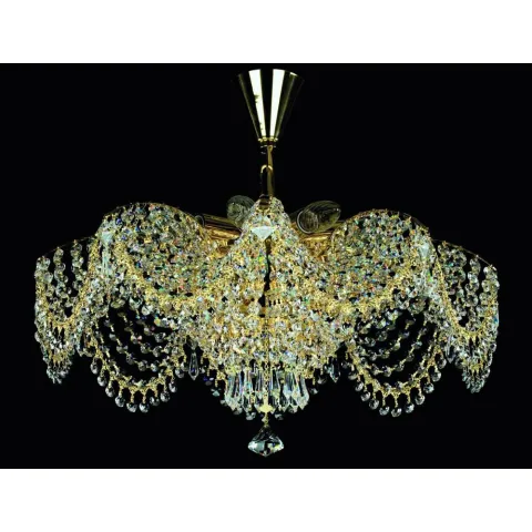 Plafoniera Cristale, Wave, Bohemia, E14, L201058CE, Crystal