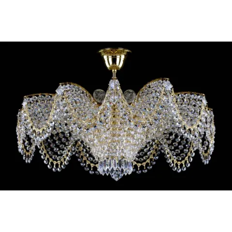 Plafoniera Cristale, Wave, Bohemia, E14, L201062CE, Crystal