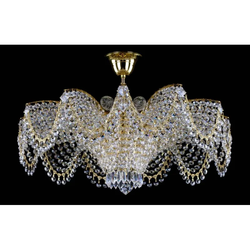 Plafoniera Cristale, Wave, Bohemia, E14, L201062CE, Crystal