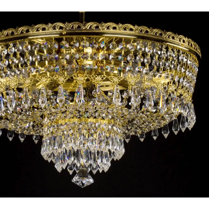 Plafoniera Cristale, Bohemia, E14, L201066CE, Crystal