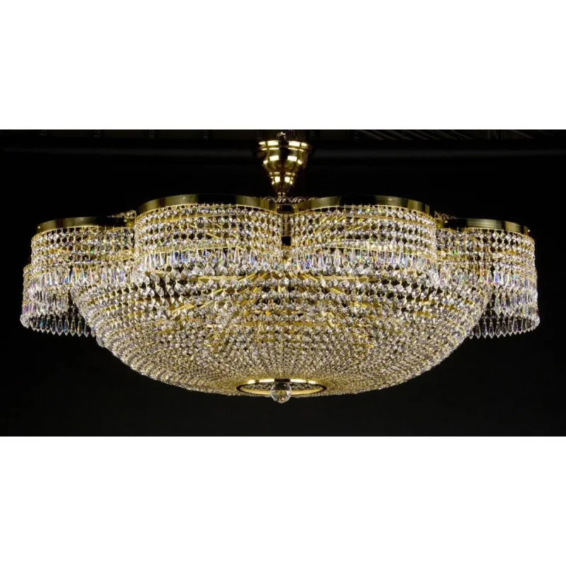 Plafoniera Cristale, Large, Bohemia, E27, L201076CE, Crystal