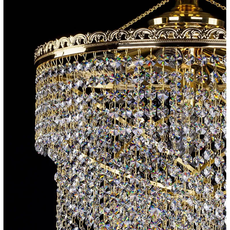 Plafoniera Cristale,, Bohemia, E14, L201082CE, Crystal