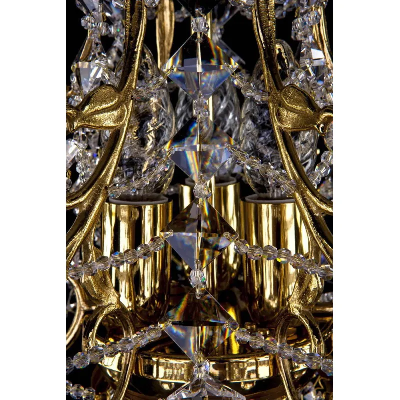 Plafoniera Cristale,, Bohemia, E14, L201088CE, Crystal