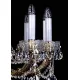 Candelabru Alama, Cristale, Bohemia, E14, L301011CE, Crystal