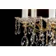 Candelabru Alama, Cristale, glass bowl, Bohemia, E14, L301014CE, Crystal