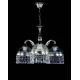 Candelabru Alama, Cristale, Bohemia, E27, L301030CE, Crystal