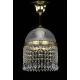 Candelabru Alama, Cristale, Bohemia, E27, L301031CE, Crystal