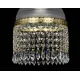 Candelabru Alama, Cristale, Bohemia, E27, L301031CE, Crystal