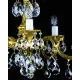 Candelabru Alama, Cristale, Bohemia, E14, L301034CE, Crystal