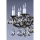 Candelabru Alama, Cristale, Bohemia, E14, L301040CE 8007, Crystal