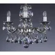 Candelabru Alama, Cristale, Bohemia, E14, L301045CE, Crystal