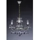 Candelabru Alama, Cristale, Bohemia, E14, L301045CE, Crystal