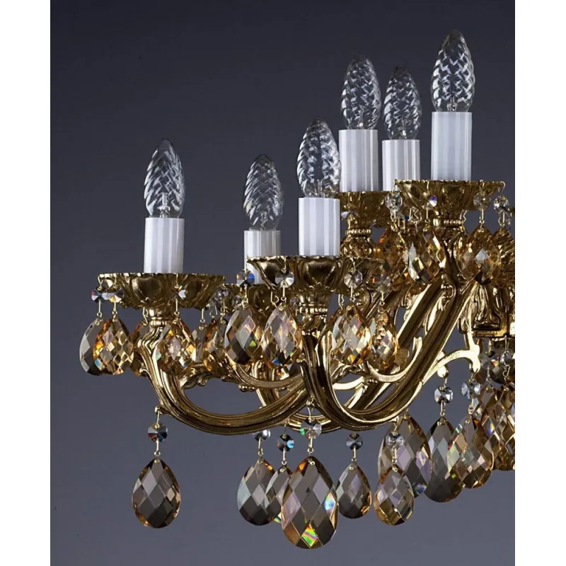 Candelabru Cristale, Bohemia, E14, L301049B 8006, Crystal