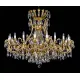 Candelabru Alama, Cristale, Lux, Bohemia, E14, L301067CE, Crystal