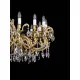 Candelabru Alama, Cristale, Lux, Bohemia, E14, L301067CE, Crystal
