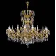 Candelabru Alama, Cristale, Lux, Bohemia, E14, L301067CE, Crystal