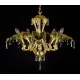 Candelabru Alama, Cristale, Bohemia, E14, L301069CE, Crystal